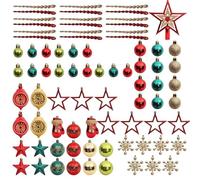 Homeponnew Adorno azul festivo fácil de usar, ideal para vacaciones de Navidad. Características: diseño elegante. El kit de bolas de Navidad es fácil de instalar, por lo que es una adición a la