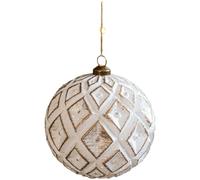 Homeponnew Adorno dorado festivo ideal para Navidad, que añade un toque de elegancia vintage a las decoraciones navideñas. Decoración de árbol encantador adorno dorado festivo