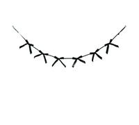 Homeponnew Adorno rojo de aproximadamente 180 cm de largo, tela festiva ideal para vacaciones de Navidad. Cuenta con estética festiva. Esta encantadora pancarta de Navidad cuenta con una encantadora