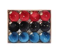 Homeponnew Adornos de bolas de Navidad de franela de 6 cm, juego de 12 piezas con textura aterciopelada, decoraciones colgantes para árbol, corona o guirnalda en múltiples opciones de color, marrón