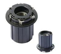 Homeponnew Aleación de aluminio para base de torre de cubo de bicicleta para compatibilidad de casete de 11 velocidades, ajuste de eje de 12 mm/15 mm, estructura de 2 rodamientos, MTB y carretera para