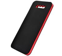 Homeponnew Alfombrilla impermeable de espuma EVA para reparación de coche con cojín de rodilla para mantenimiento automotriz y emergencias en carretera, negro y rojo