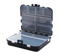 Homeponnew Almacenamiento lateral. Esta caja de aparejos de pesca cuenta con un diseño de doble cara que proporciona un amplio espacio para organizar y almacenar tu equipo de pesca de carpas como cebo