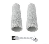 Homeponnew Almohadillas de microfibra de repuesto para fregona con rodillo de limpieza, control de humedad para Ecovacs para Deebot X12 para OmniCyclone para X12 Pro para mantenimiento de suelos duros