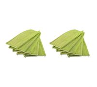 Homeponnew Almohadillas de microfibra para mopa Swiffer, lavables, reutilizables para suelos de madera, azulejos, piedra, limpieza eficaz para polvo pegajoso y pelo de mascotas (10)