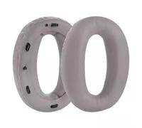 Homeponnew Almohadillas de repuesto para auriculares Sony WH-1000XM2, MDR-1000X, piel de proteína y espuma suave, color negro y gris, 98 x 72 x 20 mm B