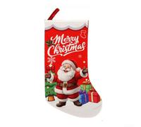 Homeponnew Bolsa de calcetín de Navidad con diseños de Papá Noel, muñeco de nieve, renos para niños, decoración de tela para árboles de Navidad o repisas (personas mayores)