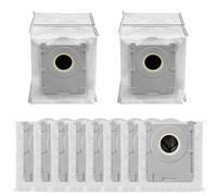 Homeponnew Bolsas de polvo de repuesto para ECOVACS para mini robot aspirador Deebot, captura el 99.97% de partículas de polvo fino, material de tela no tejida higiénica resistente al desgarro