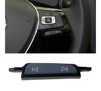 Homeponnew Botón de interruptor de volante de coche 5G0959442P 5G0959442AD Dirección de plástico diseñada para un uso duradero con durabilidad adecuada y funcionamiento consistente (opcional)