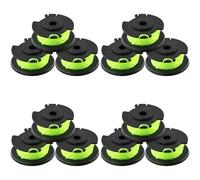 Homeponnew Carretes de repuesto para recortadora inalámbrica RAC143, instalación sin herramientas para un uso fácil, se adapta a modelos RL6B33 y RY36L3A, material flexible para una larga vida útil