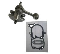 Homeponnew Cigüeñal de repuesto con kit de juntas para cortacésped Husqvarna TS410 y TS420 - Número de pieza 4238 030 0400, construcción de metal