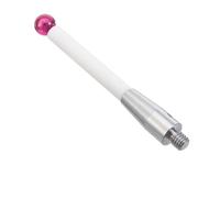 Homeponnew CMM A-5000-3709 - Lápiz capacitivo roscado con punta de bola RuBy y extensión de vástago de cerámica para equipos de medición de precisión, rosca M4, varias longitudes