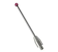 Homeponnew CMM Touch Probe Stylus con punta de rubí de 3 mm, 50 mm de longitud, rosca M4, recambio de cerámica, modelo A-5003-3680, para inspección de máquinas herramienta CMM y CNC