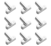 Homeponnew Conjunto de bloqueo en T giratorio de 180 grados para marco abatible, seguridad adicional y fácil instalación para aplicaciones residenciales(9)