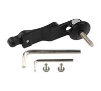 Homeponnew Construcción ligera: con solo 55 g, este adaptador de jaula para botella de bicicleta minimiza el peso añadido mejorando tu rendimiento general de ciclismo y comodidad. Altura y ángulo.