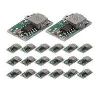 Homeponnew Convertidor de potencia reductor 3A DC-DC Regulador de voltaje ajustable 4.75V-23V a 1V-17V para proyectos de cargador de batería de microcontrolador LED, paquete de 20