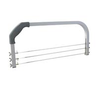 Homeponnew Cortador de tartas de 3 cuchillas con cables ajustables y guía de medición para hornear y decorar