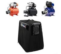 Homeponnew Cubierta para bomba de agua Oxford 600D para exteriores, resistente a la intemperie, protector de bomba de chorro con diseño impermeable a prueba de polvo y congelación, color negro, 30 x