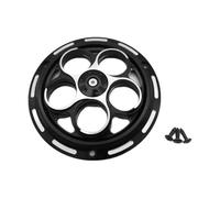 Homeponnew Cubierta protectora de radiador de motocicleta de aleación de aluminio para Vespa Sprint y Primavera 150 (2013-2022) - Accesorio decorativo de refrigeración del motor que disipa el calor