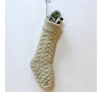 Homeponnew Decoración de Navidad, color rojo, tamaño 18 pulgadas, material elástico para mayor durabilidad, ideal para Navidad. Descripción: hermosas medias para decoración de Navidad, listas para