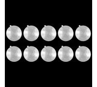 Homeponnew Decoración navideña de 2 hemisferios con ideal para Navidad. Cuenta con el mismo número de decoración navideña 2