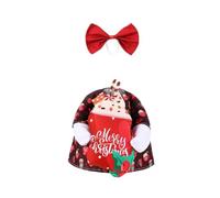 Homeponnew Decoración navideña, tamaño de 23 pulgadas, tela roja Coloras, tamaño 23 pulgadas, tela festiva ideal para Navidad, vacaciones, la esencia de la temporada. Decoración festiva Tamaño 23