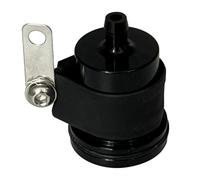 Homeponnew Depósito de aceite de freno de motocicleta de aleación de aluminio para scooters y cuatrimotos, pieza de repuesto rojo/dorado/azul/negro