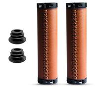 Homeponnew Diseño ergonómico diseñado con un diseño de mango ergonómico, estos agarres para bicicleta proporcionan un excelente apoyo y protección para tus palmas y pulgares durante largos paseos.