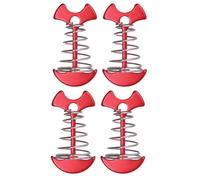 Homeponnew Diseño resistente de hueso de pescado. Con una estructura única de espina de pescado, estas estacas proporcionan una mayor estabilidad y resistencia contra las fuerzas de tracción, lo que