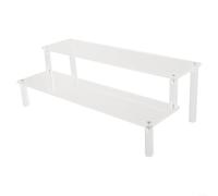 Homeponnew Expositor acrílico de 13 capas para perfumes y cupcakes, práctico diseño desmontable (4 capas de 30 cm)