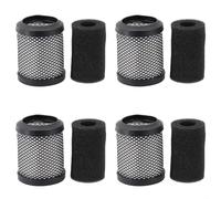 Homeponnew Filtro de escape de repuesto para aspiradora Hoover T116, reduce las partículas para la serie 100 sin H como HF122RPT001 HF122CAR011 HF122UH011 (4)
