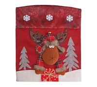 Homeponnew Funda para silla de 6 cm, algodón, tamaño 52466 cm, color festivo para decoración del hogar, cuenta con transformación festiva. Estas fundas de silla de Navidad mejoran al instante tu hogar