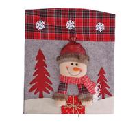 Homeponnew Funda para silla de 6 cm de algodón de 52466 cm, color festivo ideal para decoración navideña del hogar. Cuenta con transformación festiva. Estas fundas de silla de Navidad mejoran al
