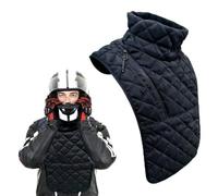 Homeponnew Funda protectora para cuello y hombros para motocicleta, resistente al viento, transpirable, poliéster, cálido, para hombre y mujer, 40 x 36 cm con 8