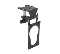 Homeponnew Gancho de metal para colgar bidones de gas para acampar y senderismo, colgador ajustable para tanque de estufa con abrebotellas, se adapta a superficies de 1 a 2,5 cm de grosor, placa de