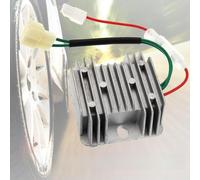 Homeponnew Generador regulador de voltaje AVR de 12 V CC para Kipor Kama KDE3500/5000/6500/6700 - Rectificador regulador de voltaje del motor, 80 x 70 x 25 mm, color gris