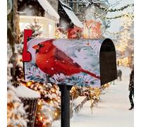 Homeponnew Holiday Decor Red Abs Tamaño 2118 pulgadas Tela festiva para una durabilidad ideal para vacaciones Navidad un toque de encanto festivo a tu espacio al aire libre. Medición fácil de usar