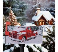 Homeponnew Holiday Decor Red Abs Tamaño 2118 pulgadas Tela festiva para vacaciones Navidad un toque de encanto festivo a tu espacio al aire libre. Mide 2118 decoración navideña roja