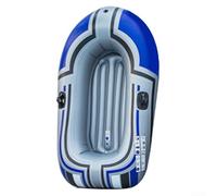 Homeponnew Inflable para kayak, barco de PVC con costuras de doble capa para deportes acuáticos, pesca, aventura, una persona, dos personas (188 x 114 cm)