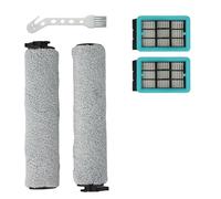 Homeponnew Juego de 5 cepillos y filtros de repuesto para aspiradora Bissell CrossWave 3831 HF2 3845 3847 3848 (5 piezas)