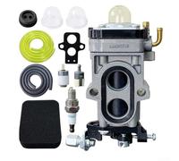 Homeponnew Kit de carburador 150BT mejorado entrega de combustible mochila de combustión eficiente y sopladores de hojas de mano para números de pieza 581155801 502845001 581155001 para mantenimiento