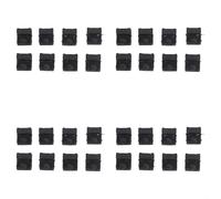 Homeponnew Kit de parachoques de silicona para modelos Crispi Air Fryer FN090 FN091 FN100 FN101 FN101GY Puntas de silicona resistentes al calor Protege la cesta Revestimiento Resistente a los arañazos