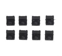 Homeponnew Kit de parachoques de silicona para modelos Crispi Air Fryer FN090 FN091 FN100 FN101 FN101GY Puntas de silicona resistentes al calor Protege la cesta Revestimiento Resistente a los arañazos