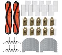 Homeponnew Kit de piezas de repuesto para aspiradora, cepillo de rodillo, cepillo lateral principal, bolsa de tela para Imou RV1 Pro para Imou RV1 Pro Max para limpieza profunda de suelos y
