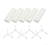 Homeponnew Kit de recambio para robot aspirador Homeponnew Explorer Series 60 7447, incluye filtros y cepillos laterales para eliminar eficazmente la suciedad para Tefal Series 60