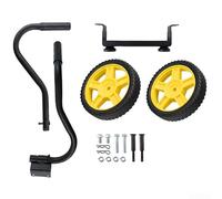 Homeponnew Kit de rueda de generador con asa para modelos de 2800 a 4750 W, juego de transporte resistente con neumáticos grandes para facilitar el movimiento y almacenamiento de equipos eléctricos al