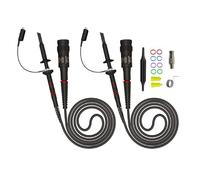 Homeponnew Kit de sonda de osciloscopio de 200 MHz con cables de prueba BNC a Mini Grabber, atenuación conmutable 10:1 o 1:1, compatible con osciloscopios digitales de mano