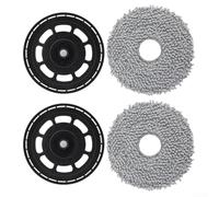 Homeponnew Kit de soporte de fregona y almohadilla para Roborock para aspiradoras robot Saros 10R Z70, accesorios de repuesto de servicio para fregona de piso, juego de mantenimiento de fregona
