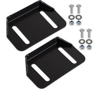 Homeponnew Kit de zapatos deslizantes de metal para lanzador de nieve, juego de 2 piezas para 784-5580 984-5580 Series Black Skid Shoes Winter Garden Tool