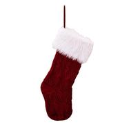 Homeponnew La decoración navideña mide 43 x 18 cm, proporciona tela para una festividad duradera, ideal para las vacaciones de Navidad. Características: Se puede colgar en cualquier lugar que desees